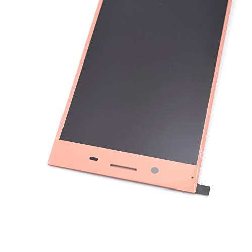 Image of LCD Screen Display with Digitizer Touch Panel Without Bezel Frame Compatible with Sony Xperia XZ G8141 G8142(Pink)