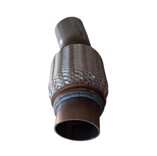 Flexible d'échappement inox anti-vibration compatible BMW E81 E87 E60 E90