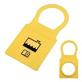 Yellow Engine Coolant Reservoir Cap, Coolant Reservoir Cap Compatible With Ra. m D0dge Chrysler, Engine Cooling and Climate Control 55111074AA 52079331