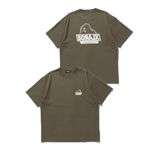 �o�b�N�T�C�h�I�[�W�[�V���[�g�X���[�u�e�B�[ BACKSIDE OG S/S TEE 101262011040 BROWN L