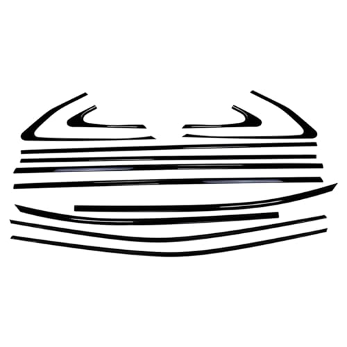 車 ドア 窓 モール に適合する レクサス に適合する RX270 RX350 RX450h 2008 2009 2010 2011 2012 2013 2014 2015 12個 車用ウィンドウフレームストリップトリムカバー