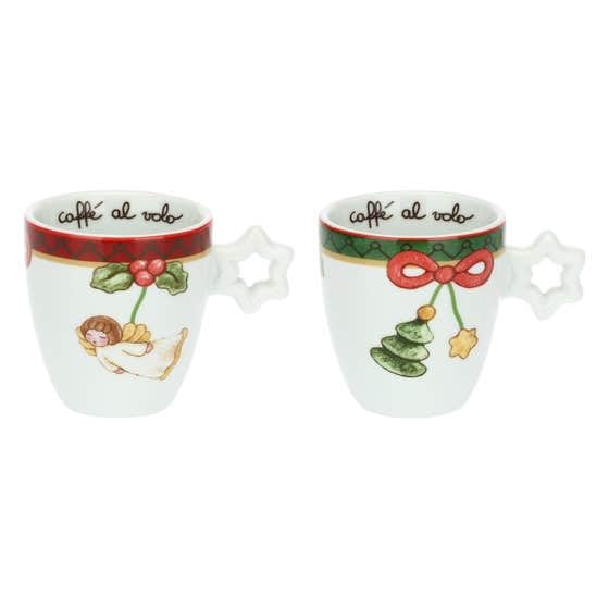 Generico Zuccheriera con 2 tazzine magico natale