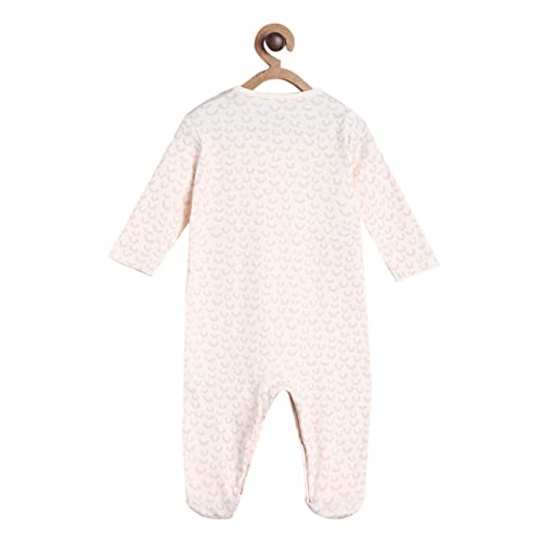 Image of miniklub Infants Girls Set Of 2 Printed Pure Cotton Sleep Suits