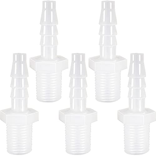 ANPTGHT Plastic Hose Barb Fitting, 3/8