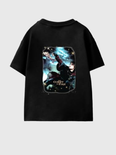 Image of Nap Chief Kids Cotton Official Harry Potter Co ord Set for Boys & Girls, T Shirt and Shorts for Casual Wear