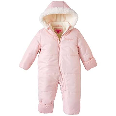 Pink Platinum Baby Girls' Puffer Snowsuit Cover