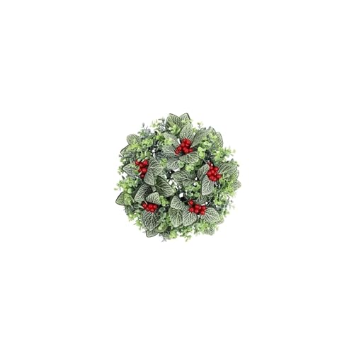 Couronne de Noël de 2 pièces : sublimez facilement votre décoration de porte de maison
