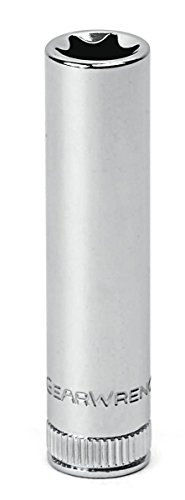 Douille Torx Externe E10 GearWrench 80196 en acier haute résistance avec profil long