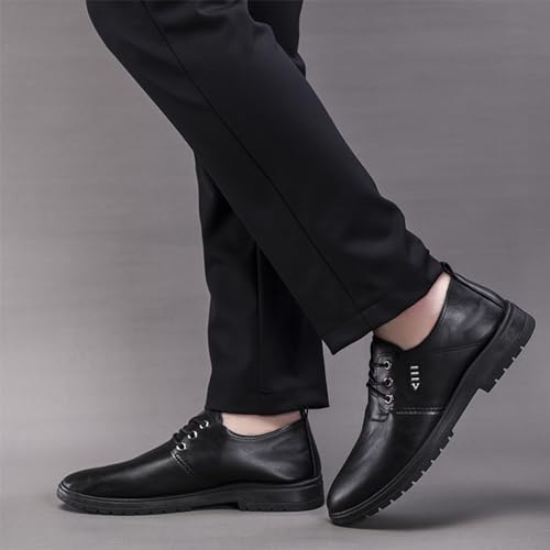 YZABEL Leather Male Dress Shoes Pointed Toe Glossy Carving Large Size Leather Shoes Classic Modern Formal Leather Shoes Casual Loafers2