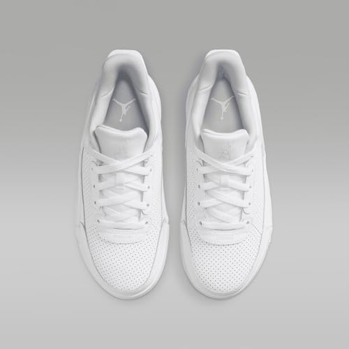 Jordan DAY1 EO Big Kids' Shoes (FQ1306-101, White/Summit White/Pure Platinum) Size 74