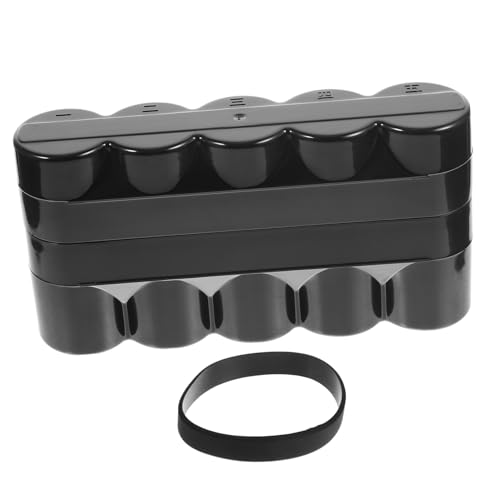 BELLIFFY 3pcs Box Film Supplies Storage Case Plastic Camera Reel Containers Organizing Bins Lids