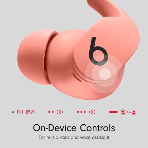 Auriculares totalmente inalámbricos Beats Fit Pro rosa coral compatibles con Apple y Android 5