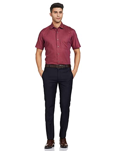 Image of Van Heusen Men's Regular Shirt (VHSH315M04153 Red 44)
