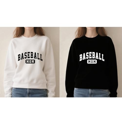 Baseball Mom Sweatshirt Baseball Season Mom Sweatshirt2
