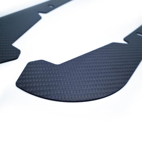 Image of Carbon Fiber Front Mud Flaps for BMW M3 F80 / M4 F82 (2015-2020), Splash Guards for Front Wheel Arches, No Drill