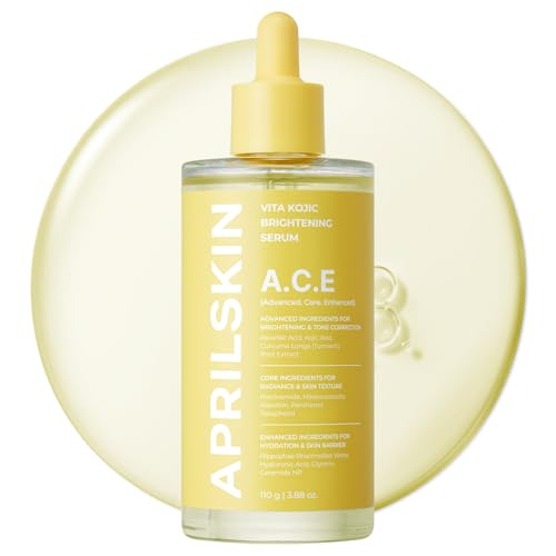 APRILSKIN A.C.E Serum｜Vita Kojic Serum for Brightening & Glow｜3-Second Brightening｜Kojic Acid...