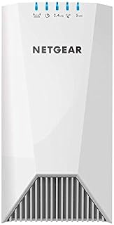 NETGEAR Wifi Mesh Range Extender EX7500 - Coverage up to 2000 sq.ft. and 40 devices with AC2200 Tri-Band Wireless Signal Booster/Repeater (up to 2200Mbps), plus Mesh Smart Roaming with UK Plug
