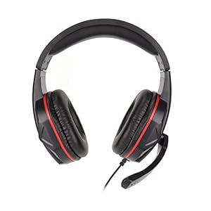 Bedrade Gaming-headset, Stereo Surround Sound Over-ear Hoofdtelefoon met Ruisonderdrukkende Microfoon, Volumeregeling, 3,5 Mm Headset voor PS4, voor Xbox One, Laptop