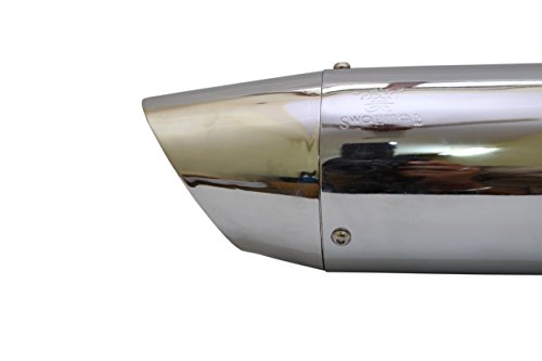 Image of Swagman Dolphin-Premium Ceramic-Wool Exhaust for Royal Enfield Classic (Chrome)