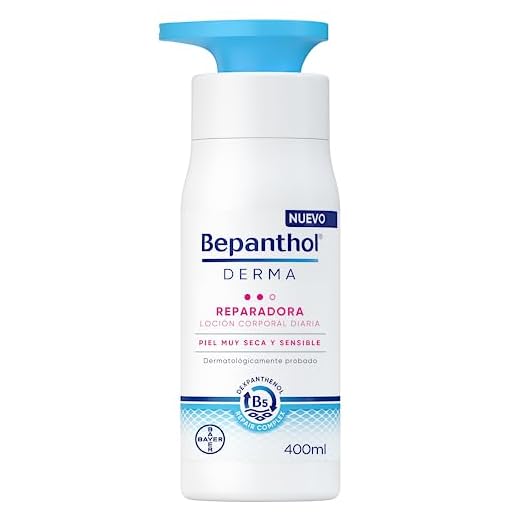 Bepanthol Derma Reparadora Loción Corporal, Hidratación Inmediata Y Duradera Para La Piel Muy Seca Y Sensible, Uso Diario, 400 Mililitros