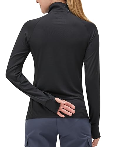 Image of Women's UPF 50+ UV Sun Protection Clothing Long Sleeve Athletic Hiking Shirts Lightweight SPF Zip Up Outdoor Jacket