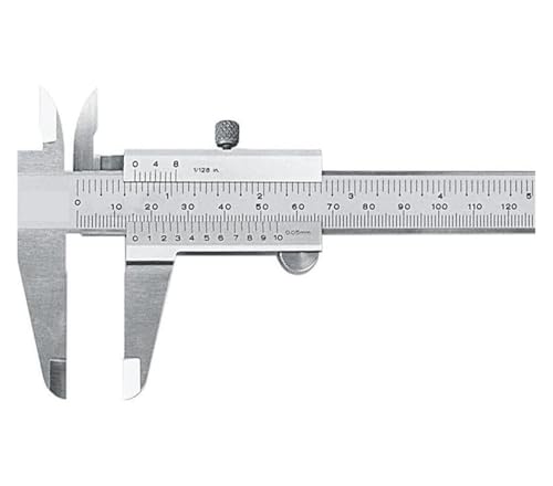 Calibrador Vernier de Acero Inoxidable 0-150mm miniatura 1