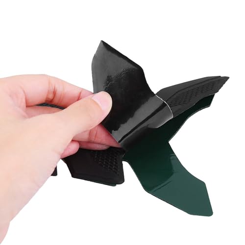 RASTKY Motorrad 3D -Gelöl -Gastankpolsterfisch -Knochenschützer Aufkleber für Allgemeine Verschleiß und Tränenschutz auf der Straße, Sport, Off -Straßenfahrzeuge (Black)