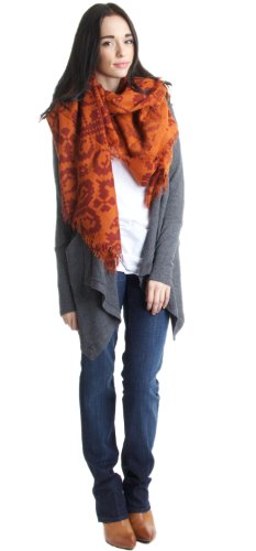 Image of Splendid Women's Thermal Wrap Hooded Cardigan
