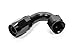 Fragola #10 x 120 Power Flow Hose End - Black