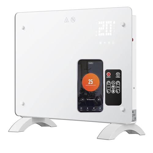 DONYER POWER 1000W Konvektor-Heizung, ultra-dünne Wandmontage...