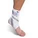 Aircast A60 Ankle Support Brace, Left Foot, White, Small (Shoe Size: Men's 4-7 / Women's 5-8.5)