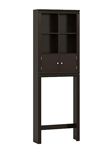 Spirich Over The Toilet Cabinet For Bathroom Storage, Over Toilet Storage Shelf, Bathroom Space-Saving Organizer, Espresso #TOP5