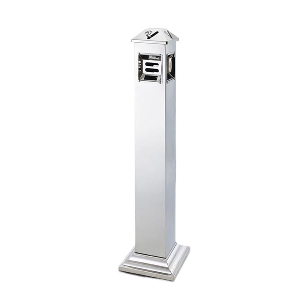 Stand ashtray Outdoor Ash Column Stainless Steel Pillar for Home Office Public Zones Pillar