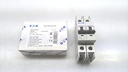 Interruptor Eaton FAZ-C5/2-NA para solucionar cortes innecesarios por picos de 5A