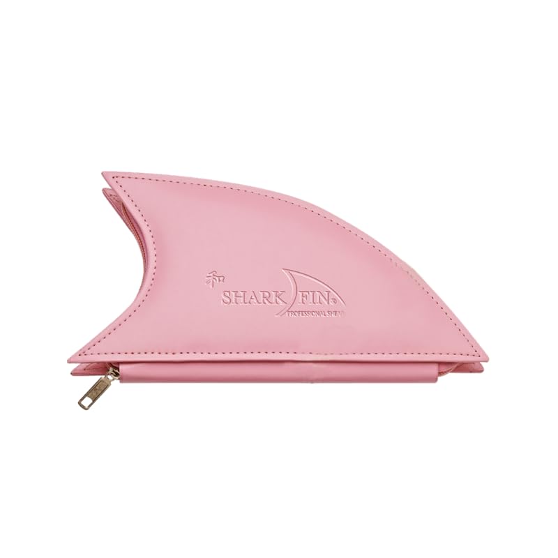 Sharkfin Shears The Shark Fin Pink Leatherette Case Holds 2 Shears Up to 7"