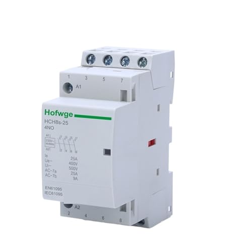Contacteur cc HCH8s-25 4P 25A 4NO DC230V commutateur de puissance modulaire