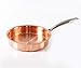 Produktbild Kupfer Pfanne Topf Mit Deckel Unbeschichtet Antihaft-Haushalt 22CM Gold (Größe: 22cm)