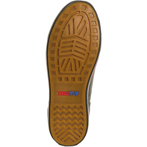 Image of XTRATUF 6 inch Men's Ankle Deck Boot - Lightweight, 100% Waterproof Rubber Footwear - Non-Marking, Slip-Resistant Outsole - Moisture-Wicking Liner
