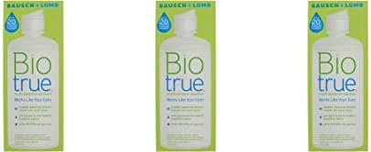 Biotrue Contact Lens Solution for Soft Contact Lenses, Multi-Purpose, 10 oz (3 Pack)