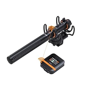 Yctze VM40 Zweikanal-Kameramikrofon mit 32-GB-Speicher