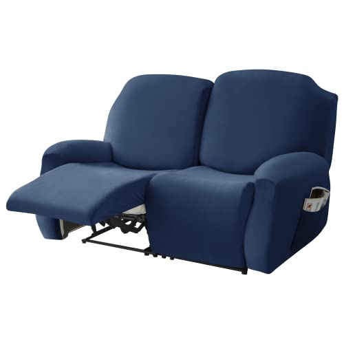 Housse extensible pour fauteuil de détente complète TEIDE, 2 places - 140 A 200 cm, couleur ivoire Cover
