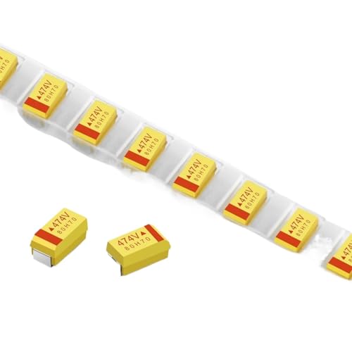 Condensateur type ABCD taille B 3528 composant CMS 10V 22uF x5