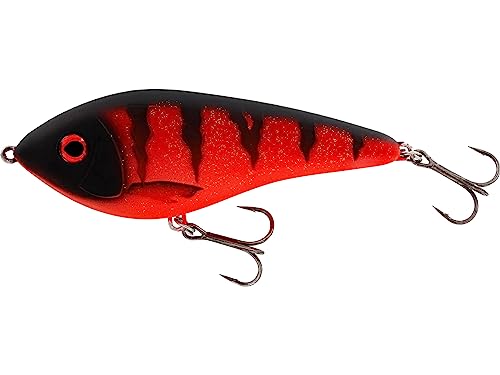 Westin Swim Glidebait - Jerkbait, Farbe:Fire, Länge/Gewicht/Schwimmverhalten:12cm / 58g / sinkend