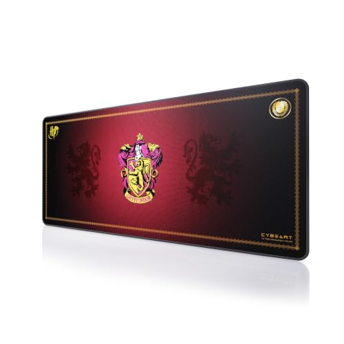 Cybeart Gryffindor Classic Desk Mat, XXL Gaming Mouse Pad, 900x400mm