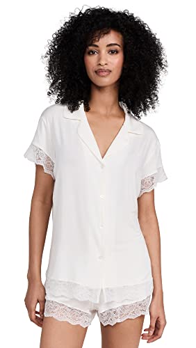 Eberjey Women's Malou Lace Shorts Pajama Set