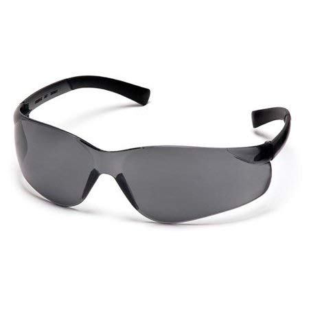 Amazon.com: Pyramex ZTEK S2520S Gray Safety Glasses w/ Gray Lens