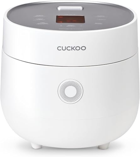 Image of CUCKOO Multifunctional Electric Rice Cooker | 2 Litres Premium Non-Stick Pot | 6 Cups or 650 Grams Raw Rice Cooking Serves 2-6 People | 580 Watt Multi Cooker With 13 Menu Presets & Auto Clean Feature (White-)