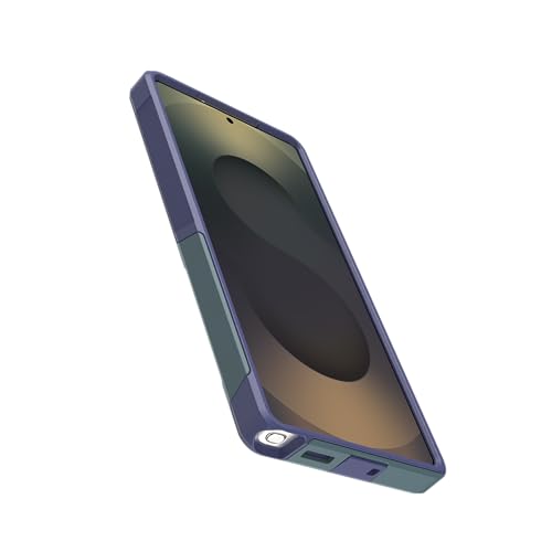 Image of OtterBox Samsung Galaxy S25 Ultra (Only) - Commuter Series Case - Harbor Storm (Green & Purple) - Slim & Tough - Pocket-Friendly - with Port Protection