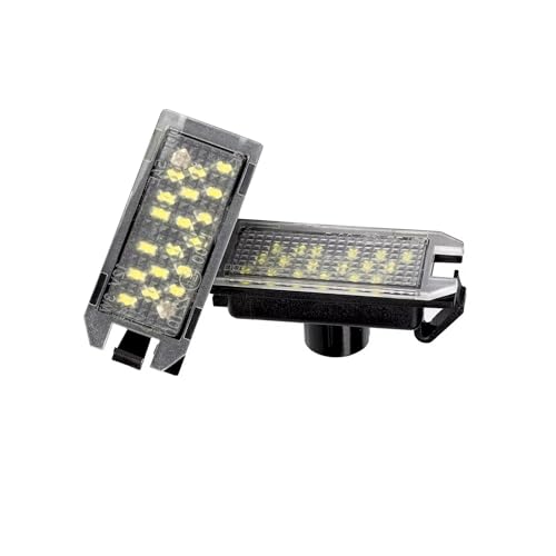Luz LED blanca matrícula coche Dodge Viper lámpara trasera 15-17