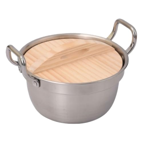 Apaeofl �_�u���C���[�C���X�^���g�k�[�h���|�b�g 304�X�e�����X�X�`�[�� �ؐ��W�t�� �K�X/�d��������Ή� (�V���o�[,23CM (2200ml))